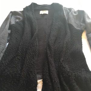 Black and grey Lucky cardigan